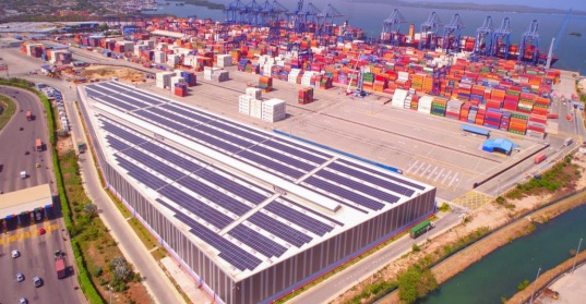 Megatecho solar de Contecar y Celsia generará 10% de energía en Puerto de Cartagena