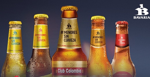Dos dígitos aumentaron ventas en volumen a marzo de Bavaria & Cía. S.C.A.