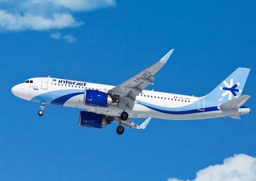 Convocada a insolvencia empresarial sucursal en Colombia de aerolínea mexicana de bajo costo Interjet