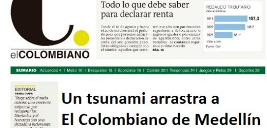 Un primo se atrevió a ponerle precio al diario “El Colombiano” y se armó la gorda