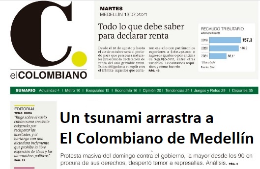 Un primo se atrevió a ponerle precio al diario “El Colombiano” y se armó la gorda