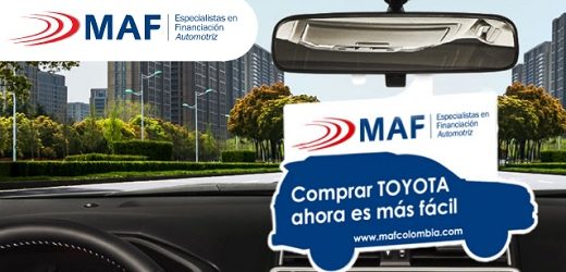 Japonesa Toyota Financial Services prepara movida para adquirir 51% de financiera MAF Colombia