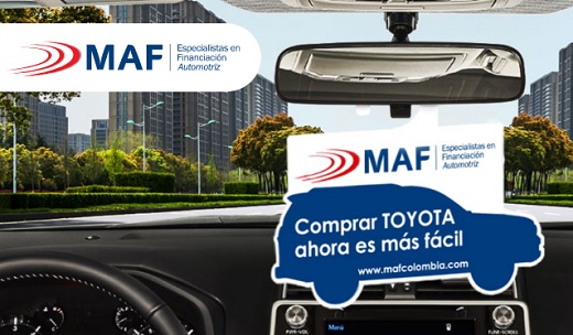 Japonesa Toyota Financial Services prepara movida para adquirir 51% de financiera MAF Colombia