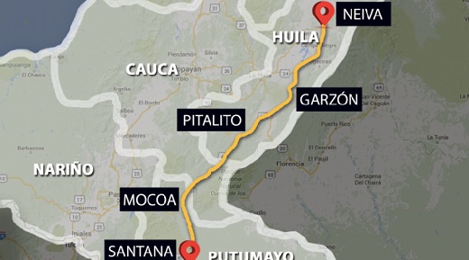 Consorcio C&M San Agustín (El Cóndor S.A.) contratado por $1.6 billones para construir 4G Santana – Mocoa – Neiva