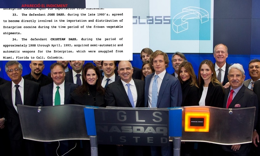 Apareció la acusación de E.U. contra los hermanos Daes de Tecnoglass que hoy tocaron la campana en la apertura de Nasdaq