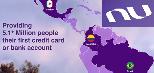 Nubank superó los 100 millones de clientes: 92 millones en Brasil y sigue floja presencia en Colombia: un millón apenas