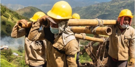 Nuevo hallazgo de cobre y oro de Mineros y su aliado canadiense Royal Road, en Anzá, Antioquia