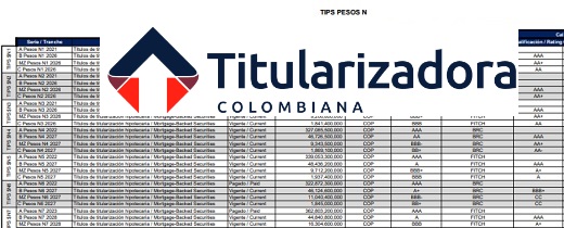 Fitch subió las calificaciones de Tips Pesos N-1 y modificó la perspectiva a estable desde positiva