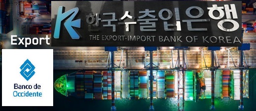 US$100 millones del Korea Eximbank al Banco de Occidente para la exportación de bienes y servicios entre Corea y Colombia