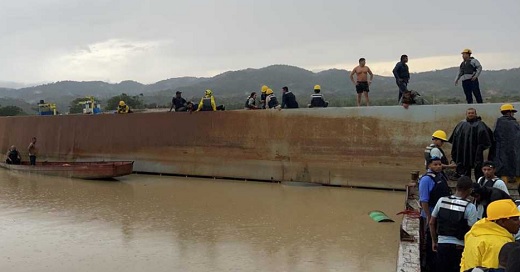 Dos muertos y cuatro desaparecidos en accidente en operación aluvial en El Bagre, de Mineros S.A.