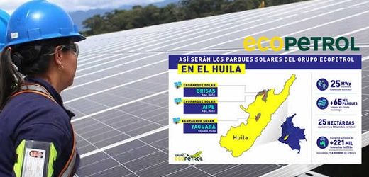 $93.750 millones del Bancolombia para la construcción de Parque Solar Brisas en Huila con un crédito sostenible
