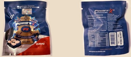 Invima español ordenó retirar del mercado comprimidos sexuales Powers-X (de la compañía colombiana Vitamac)