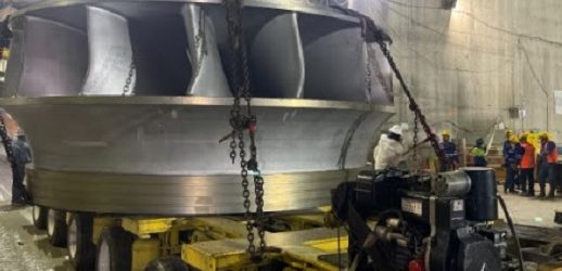 Empresas Públicas de Medellín instaló el rotor de la primera turbina de generación de energía de Hidroituango