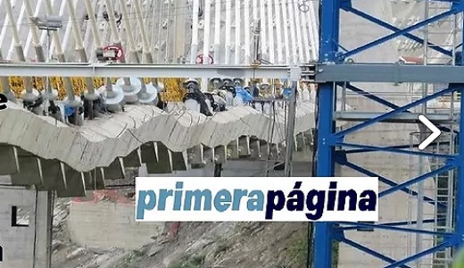 Española Sacyr dejó el puente Hisgaura, en la vía Los Curos-Málaga, hecho un “acordeón” y ahora no le hace mantenimiento a sus “artísticas ondulaciones”