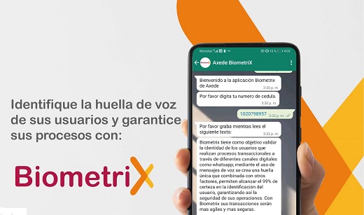 Tecnológica Axede desarrolló por primera vez en Colombia sistema de identificación de voz para servicios financieros y de salud