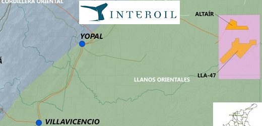 Colombia extendió por otro año contrato de exploración a petrolera noruega Interoil (de argentinos) en Bloque Llanos 47