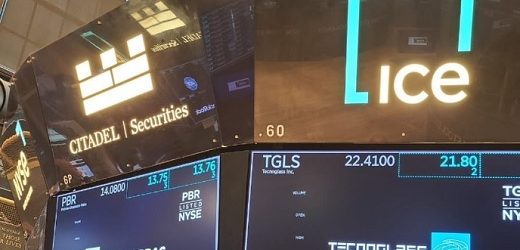 A la Bolsa de Nueva York no le gustaron los balances de Tecnoglass; acción castigada 0,52% hoy