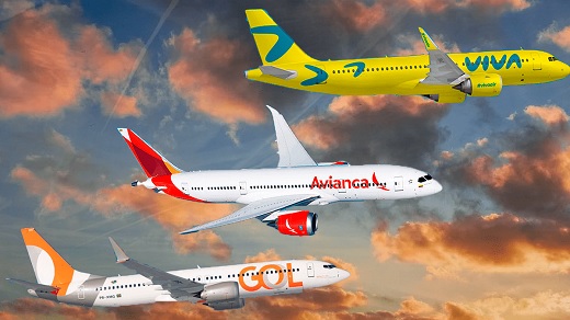 Holding denominado Grupo Abra controlará aerolíneas Avianca Ecuador y GOL Linhas Aéreas Inteligentes