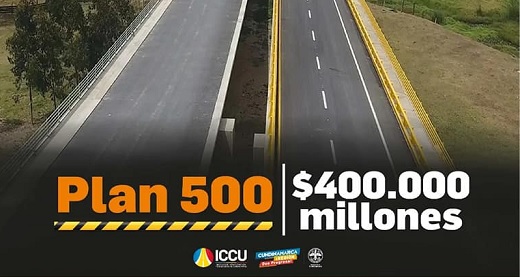 Crédito de Bancolombia al Instituto de Infraestructura de Concesiones de Cundinamarca por $400.000 millones, para vías secundarias