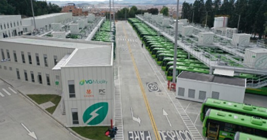 Con inversión de $265.000 millones, suizo VIP Green Mobility puso a rodar 406 buses eléctricos de transporte público de Bogotá