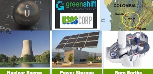 Canadiense Green Shift (antes U3O8 Corp.) venderá proyecto de uranio “Berlín” en Colombia a Latam Battery Metals por US$8.1 millones