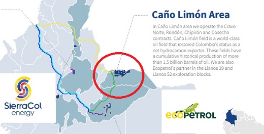 Ecopetrol elevará de 50% a 65% su participación en contrato de producción de crudo Rondón (Carlyle retiene 35%), en Arauca