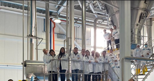 Tras inversión de $17.000 millones, en operación planta pulverizadora de 120.000 litros de leche día de Alpina en Sopó