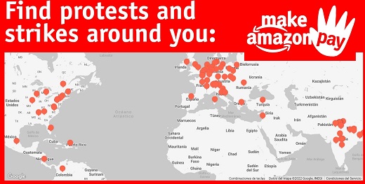 Trabajadores de Amazon
