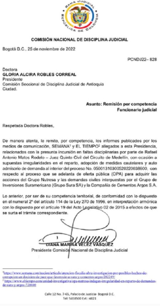Disciplina Judicial