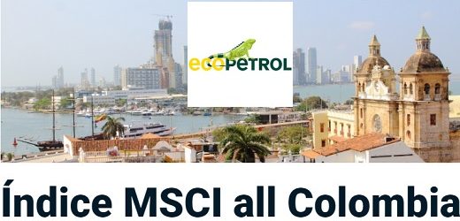 A partir del 30 de noviembre del 2022 el grupo Ecopetrol saldrá del índice del Msci Colombia
