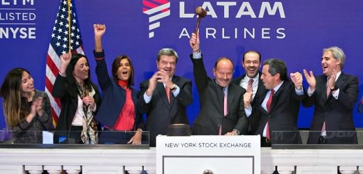 Latam Airlines volvería cotizar sus acciones en la Bolsa de Nueva York, pero en unos seis meses