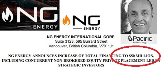 Ng Energy (la “Nueva Pacific”) no levantó todo el financiamiento que buscaba: lo reduce de US$37 millones a US$26,3 millones