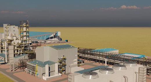 Planta de producción de urea verde a partir de hidrógeno renovable en Colombia entre 60-100 toneladas día