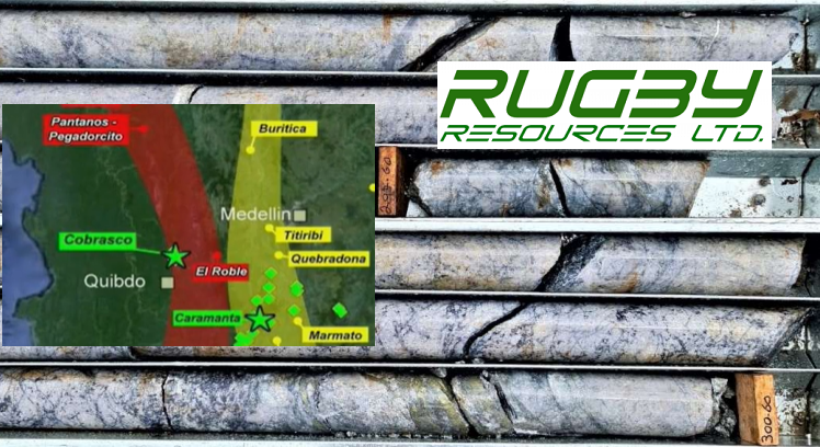 Canadiense Rugby Resources busca un inversor estratégico para proyecto de cobre Cobrasco en Chocó por altos costos