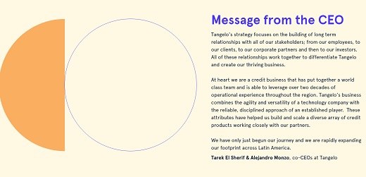 fintech Tangelo