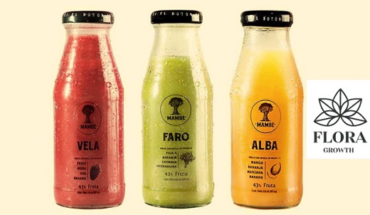 Cannabiera Flora Growth inició ventas de jugos exóticos amazónicos, sin CBD (cannabidiol), en 313 tiendas Juan Valdez