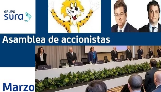 Tres asambleas de accionistas del Grupo Sura el próximo viernes 31 de marzo: dos extraordinarias y una ordinaria; ahhh… y extra de Argos el jueves