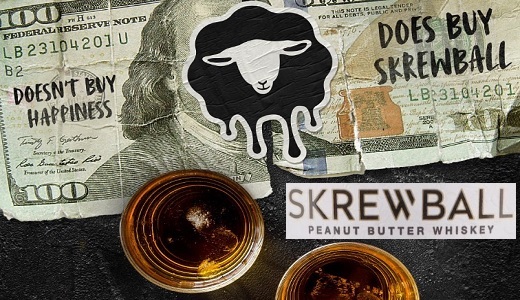 Multinacional francesa de licores Pernod Ricard adquirió control de Skrewball, que produce whisky con sabor a mantequilla de maní