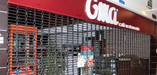 Oma apura cierre de restaurantes en Colombia: bajó la reja en el tercer piso del Centro Comercial Salitre Plaza