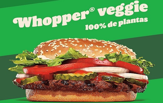 Tras ventas en 2022 por $83.000 millones, Burger King en Colombia ofrecerá menús vegetarianos con insumos de chilena NotCo