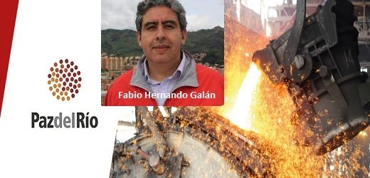 Fabio Hernando Galán Sánchez nuevo presidente de Acerías Paz del Río