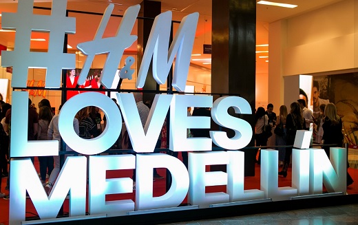 Cadena de confecciones sueca H&M abrirá tres almacenes más en Colombia en Parque Arauco que invertirá US$8,5 millones
