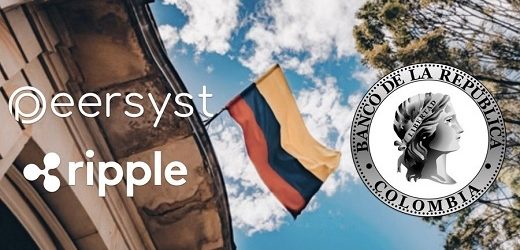 Ripple y Peersyst se asocian con el Banco de la República para avanzar en la implementación y utilización de la tecnología blockchain
