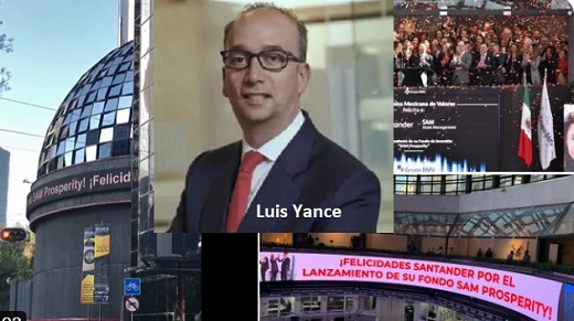 Luis Yance, ex Compass en Colombia, liderará estrategias de inversión latinoamericanas de Santander Asset Management