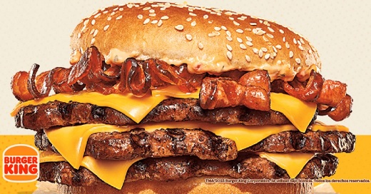 Sistema de restaurantes Burger King prevé ventas en Colombia este año por $123.000 millones