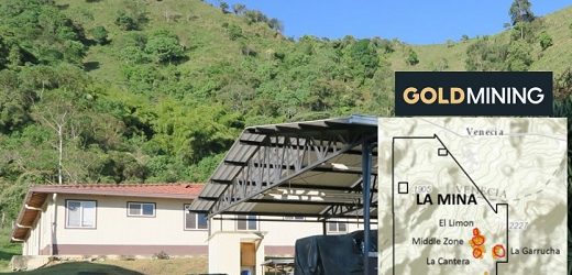 En US$274 millones valorado proyecto aurífero La Mina de la canadiense GoldMining en el municipio de Fredonia (Antioquia)