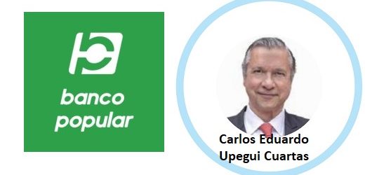Tras la renuncia de Carlos Upegui, asume como presidente encargado del Banco Popular, Diego Fernando Solano