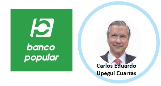 Tras la renuncia de Carlos Upegui, asume como presidente encargado del Banco Popular, Diego Fernando Solano