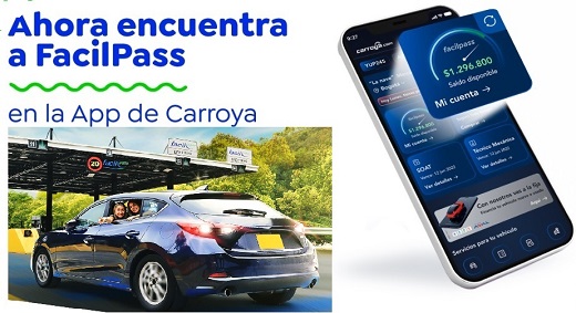 CarroYa, el ecosistema de movilidad de Grupo Aval (ADL Digital Lab), adquirió FacilPass, el sistema electrónico de pago de peajes