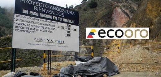 Eco Oro levantó otros US$6 millones para echarle más leña al fuego de su demanda contra Colombia por US$746 millones